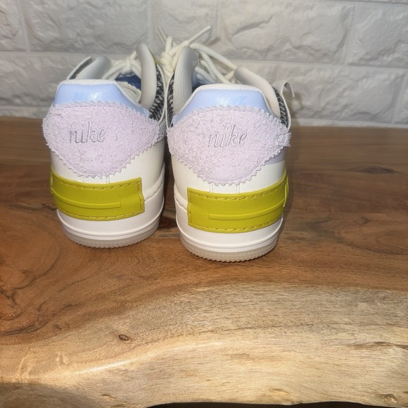 Nike Air Force 1 Shadow DM8076-100 Multi-Color Houndstooth Size 12 Men Sneakers - Picture 3 of 7